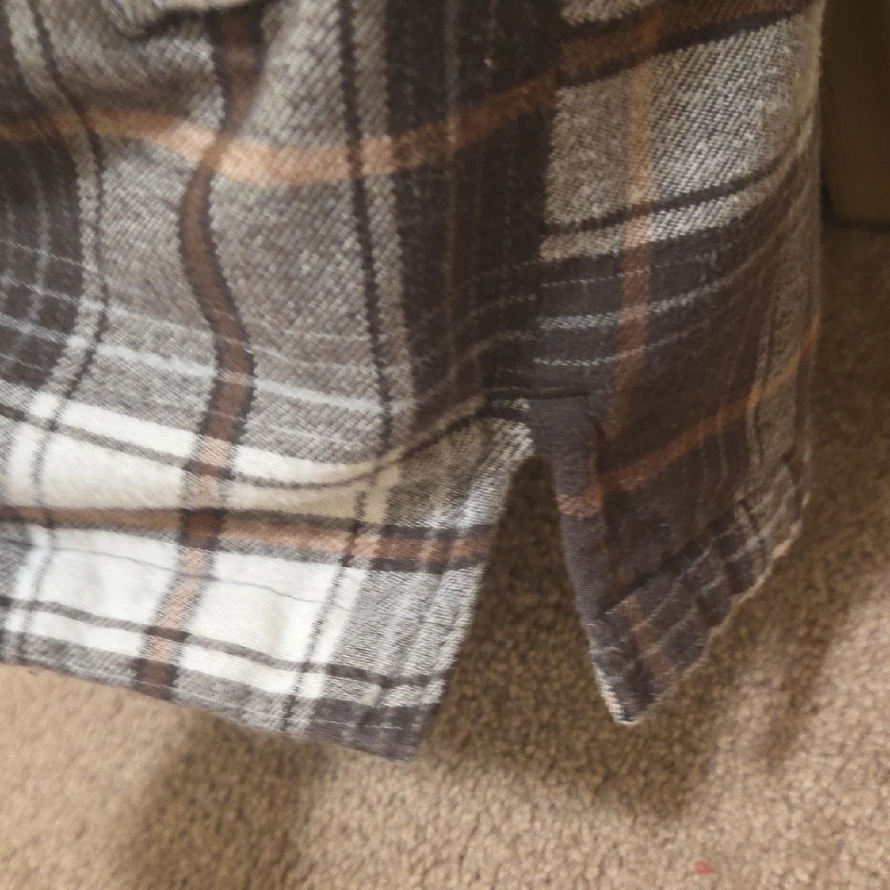 Plaid Shirt Jacket for Men - Picture 6 of 9